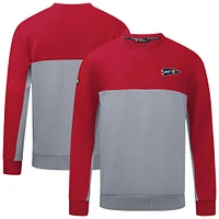 Men's Levelwear Red/Gray Washington Nationals Legacy Rafters Pullover Sweatshirt