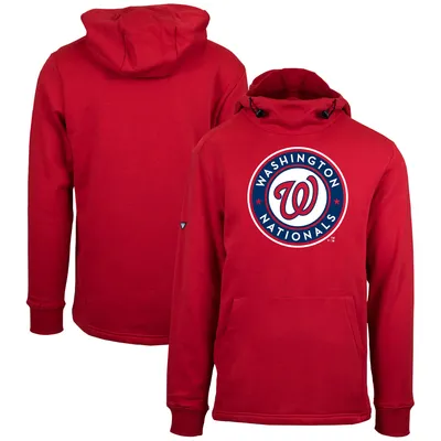 Washington Nationals Levelwear Shift Sportswear Core Logo Pullover Hoodie - Red