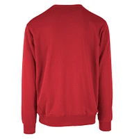 Men's Levelwear  Red Washington Nationals Zane Rafters Pullover Sweatshirt