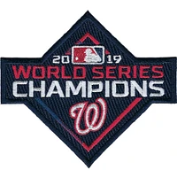 Men's Majestic Anthony Rendon White Washington Nationals 2019 World Series Champions Home Cool Base Patch Player Jersey