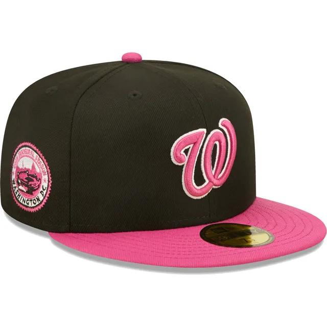 New Era Girl's Youth New Era Pink Washington Nationals Jersey