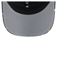 Casquette extensible à bouton-pression New Era noire pour homme