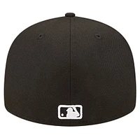 Men's New Era Black Washington Nationals Low Profile 59FIFTY Fitted Hat