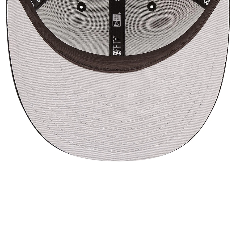 Men's New Era Black Washington Nationals Low Profile 59FIFTY Fitted Hat