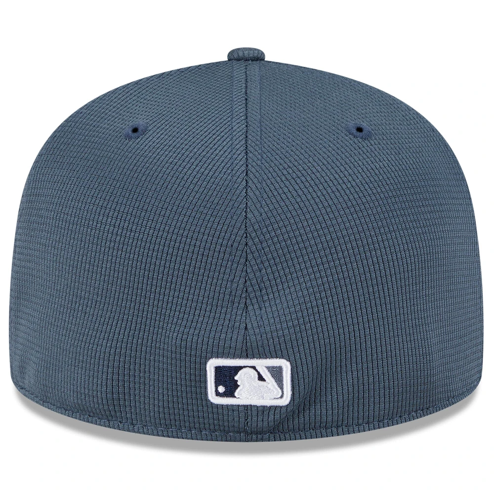 Men's New Era Blue Washington Nationals 2025 City Connect Batting Practice 59FIFTY Fitted Hat