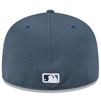Men's New Era Blue Washington Nationals 2025 City Connect Batting Practice 59FIFTY Fitted Hat