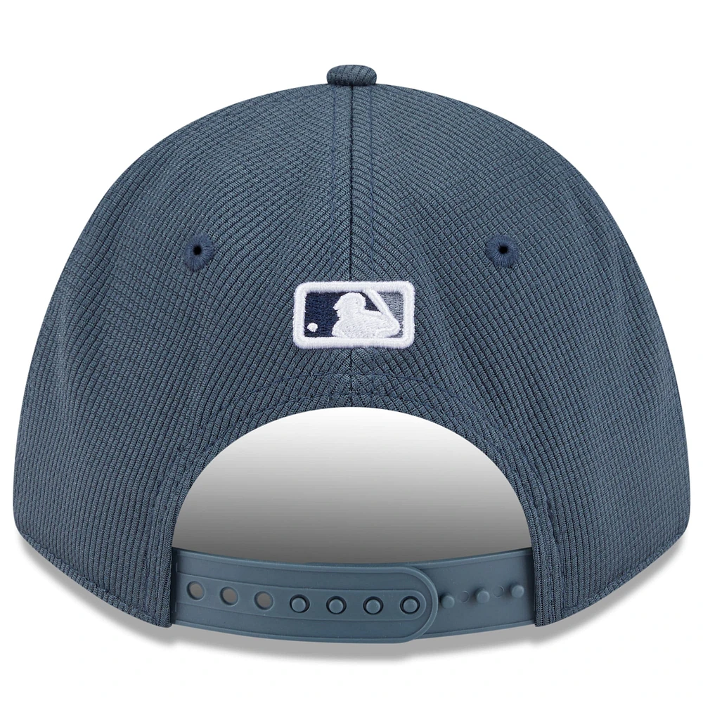 Men's New Era Blue Washington Nationals 2025 City Connect Batting Practice 9FORTY Adjustable Hat