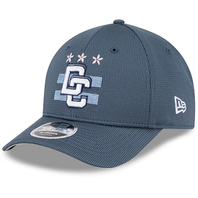Men's New Era Blue Washington Nationals 2025 City Connect Batting Practice 9FORTY Adjustable Hat