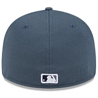 Casquette d'entraînement au bâton basse 59FIFTY bleue New Era pour homme, Washington Nationals 2025 City Connect