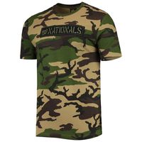 Men's New Era Camo Washington Nationals Club T-Shirt