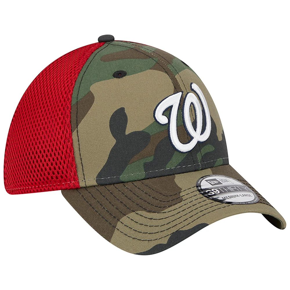 Casquette Flex New Era Washington Nationals Team Neo 39THIRTY pour homme