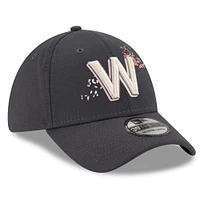 Casquette Flex New Era Graphite Washington Nationals 2022 City Connect 39THIRTY pour homme