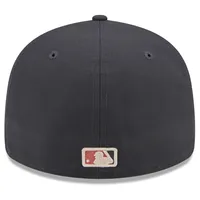 Casquette ajustée 59FIFTY Graphite Washington Nationals 2022 City Connect Low Profile New Era pour homme