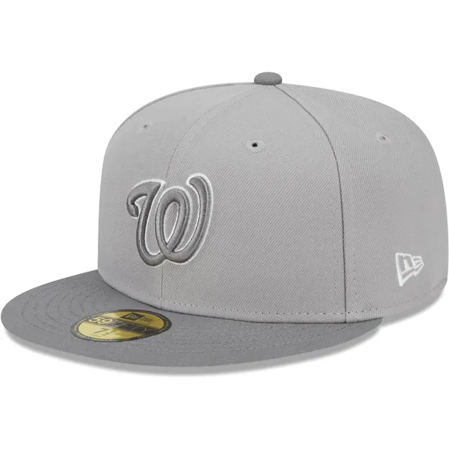 New Era Grey Washington Nationals Hot Pink Undervisor 59FIFTY Fitted H