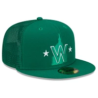 Casquette ajustée 59FIFTY pour homme New Era Green Washington Nationals 2022 St. Patrick's Day