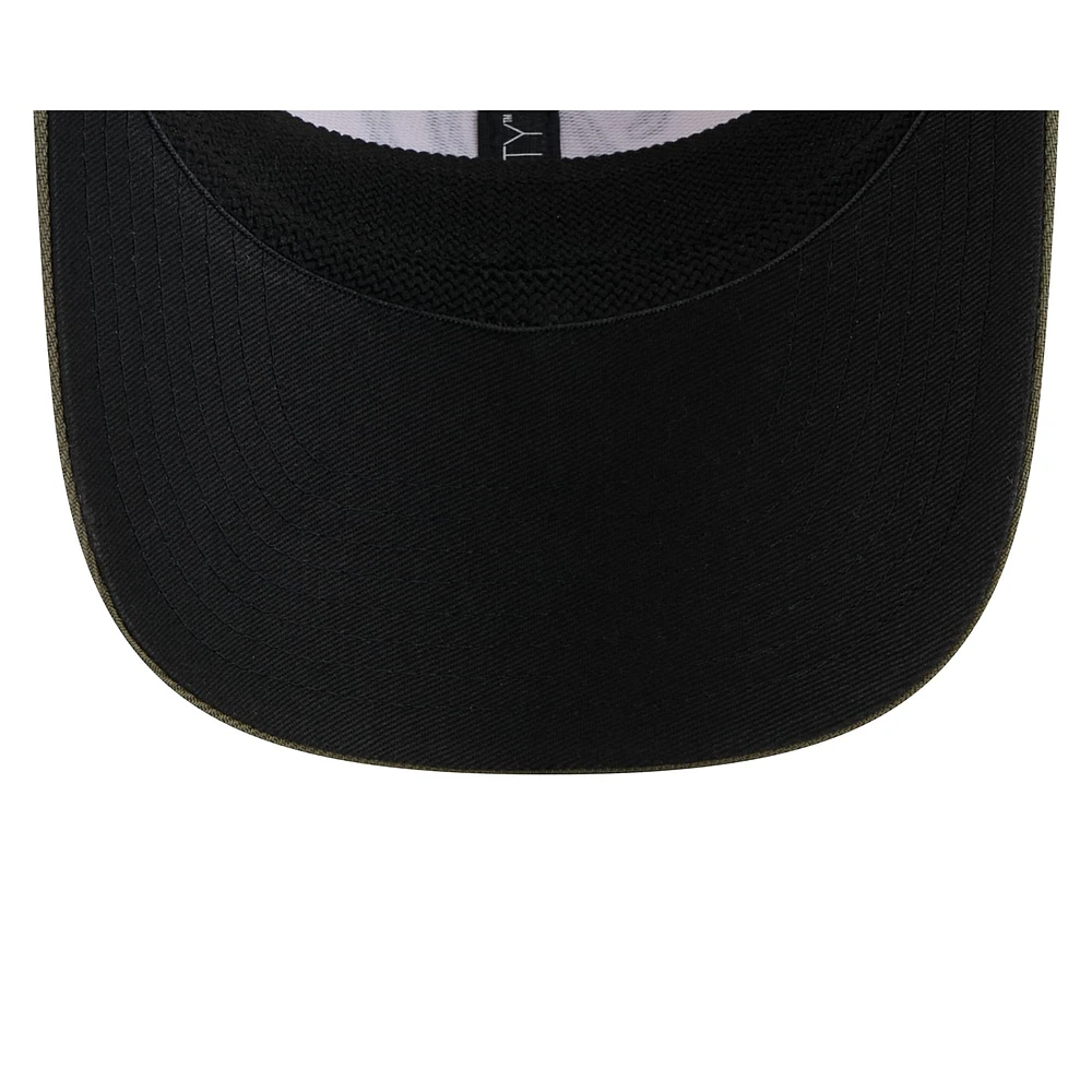 Men's New Era Light Beige/Olive Washington Nationals 2025 Armed Forces Day 9SEVENTY Stretch-Snap Hat