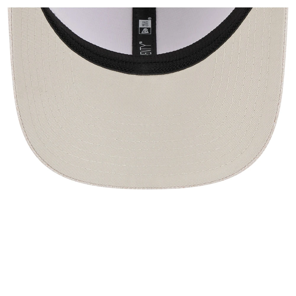 Casquette extensible à boutons-pression Flawless 9SEVENTY de New Era pour homme, beige clair, Washington Nationals