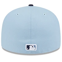 Men's New Era Light Blue/Navy Washington Nationals 2025 City Connect 59FIFTY Fitted Hat