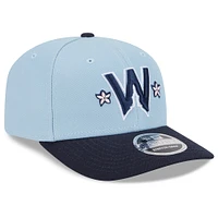 Men's New Era Light Blue/Navy Washington Nationals 2025 City Connect 9SEVENTY Adjustable Hat