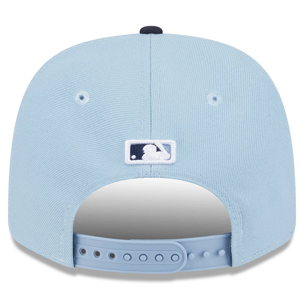 Men's New Era Light Blue/Navy Washington Nationals 2025 City Connect 9SEVENTY Adjustable Hat