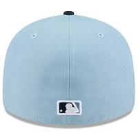 Casquette ajustée 59FIFTY City Connect 2025 bleu clair/bleu marine pour homme New Era des Washington Nationals