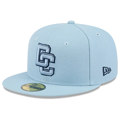 Casquette ajustée 59FIFTY bleu clair New Era pour homme, pack fan City Connect 2025 des Washington Nationals