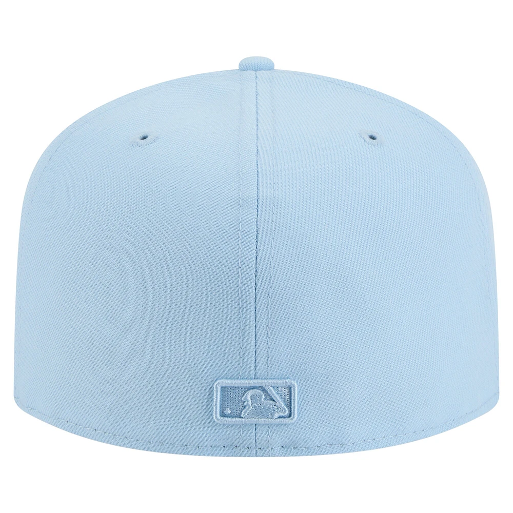 Men's New Era  Light Blue Washington Nationals Color Pack A-Frame 59FIFTY Fitted Hat