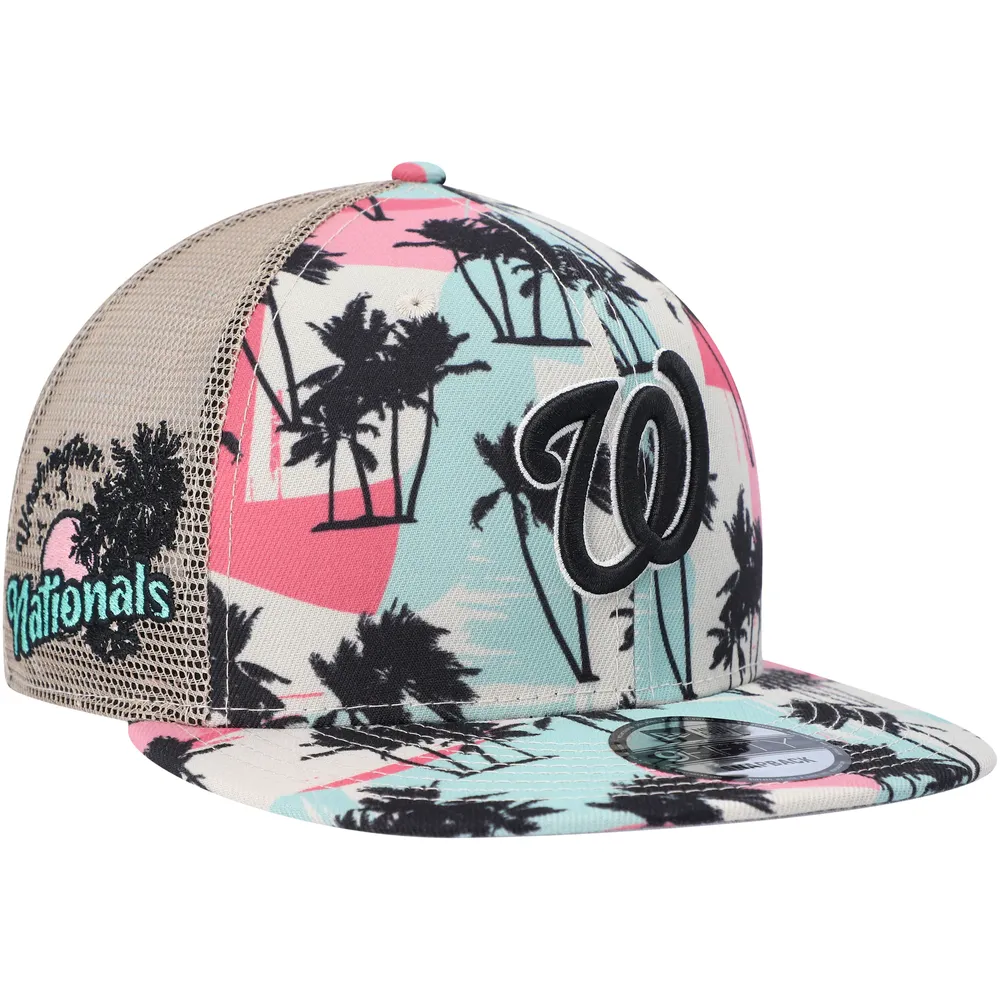 New Era Men's New Era Natural Atlanta Braves Retro Beachin