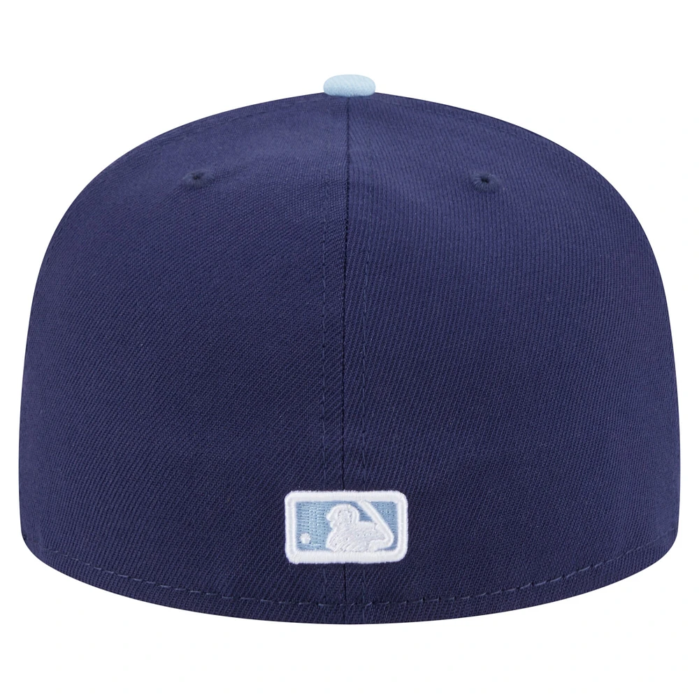 Casquette ajustée 59FIFTY bicolore bleu marine/bleu clair des Washington Nationals pour homme New Era