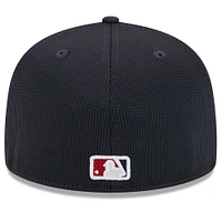 Men's New Era  Navy Washington Nationals 2025 Spring Training 59FIFTY Fitted Hat