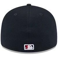 Casquette ajustée à profil bas 59FIFTY pour homme, bleu marine, Washington Nationals 2025 Spring Training