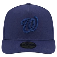 Men's New Era Navy Washington Nationals Color Pack A-Frame 59FIFTY Fitted Hat