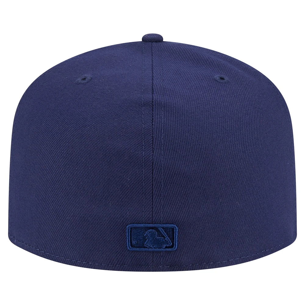 Men's New Era Navy Washington Nationals Color Pack A-Frame 59FIFTY Fitted Hat