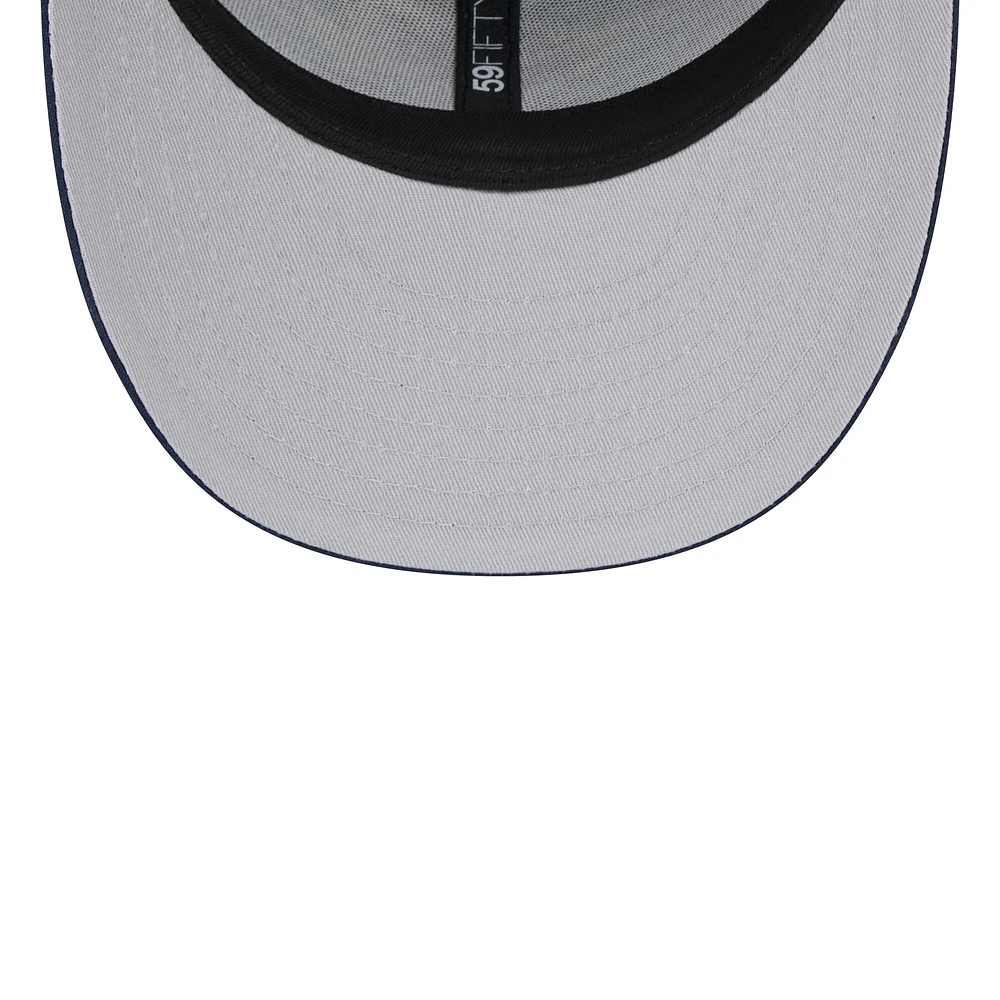 Men's New Era Navy Washington Nationals Oceanside Low Profile 59FIFTY Fitted Hat
