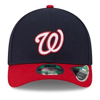 Men's New Era  Navy Washington Nationals Player Replica 9FORTY Adjustable Hat