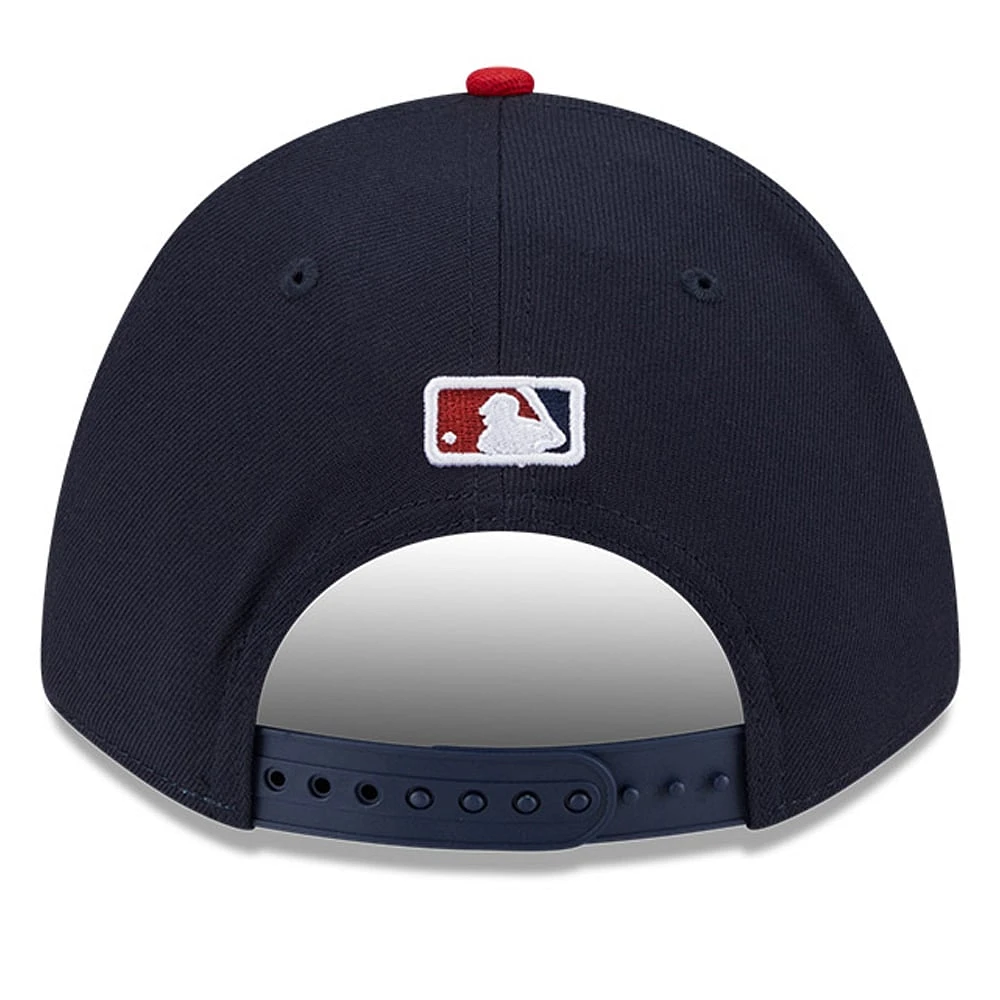 Men's New Era  Navy Washington Nationals Player Replica 9FORTY Adjustable Hat