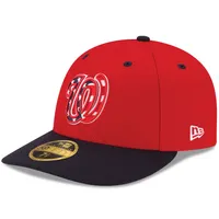 Atlanta Braves New Era Youth Authentic Collection On-Field Alternate 59FIFTY Fitted Hat - Navy/Red