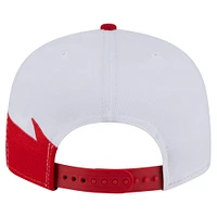Men's New Era Red/White Washington Nationals Jagged 9FIFTY Snapback Hat