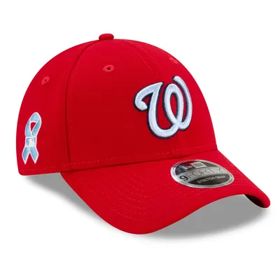 New Era Washington Nationals Basic 9FIFTY Snapback Cap - Red/White - One Size