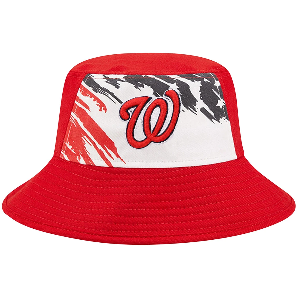 Casquette rouge Washington Nationals 2022 4th of July New Era pour homme