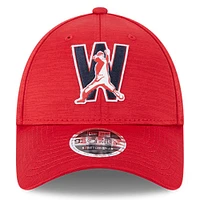 Casquette 9FORTY Clubhouse 9FORTY des Washington Nationals 2023 New Era rouge pour homme