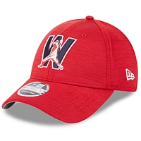 Casquette 9FORTY Clubhouse 9FORTY des Washington Nationals 2023 New Era rouge pour homme