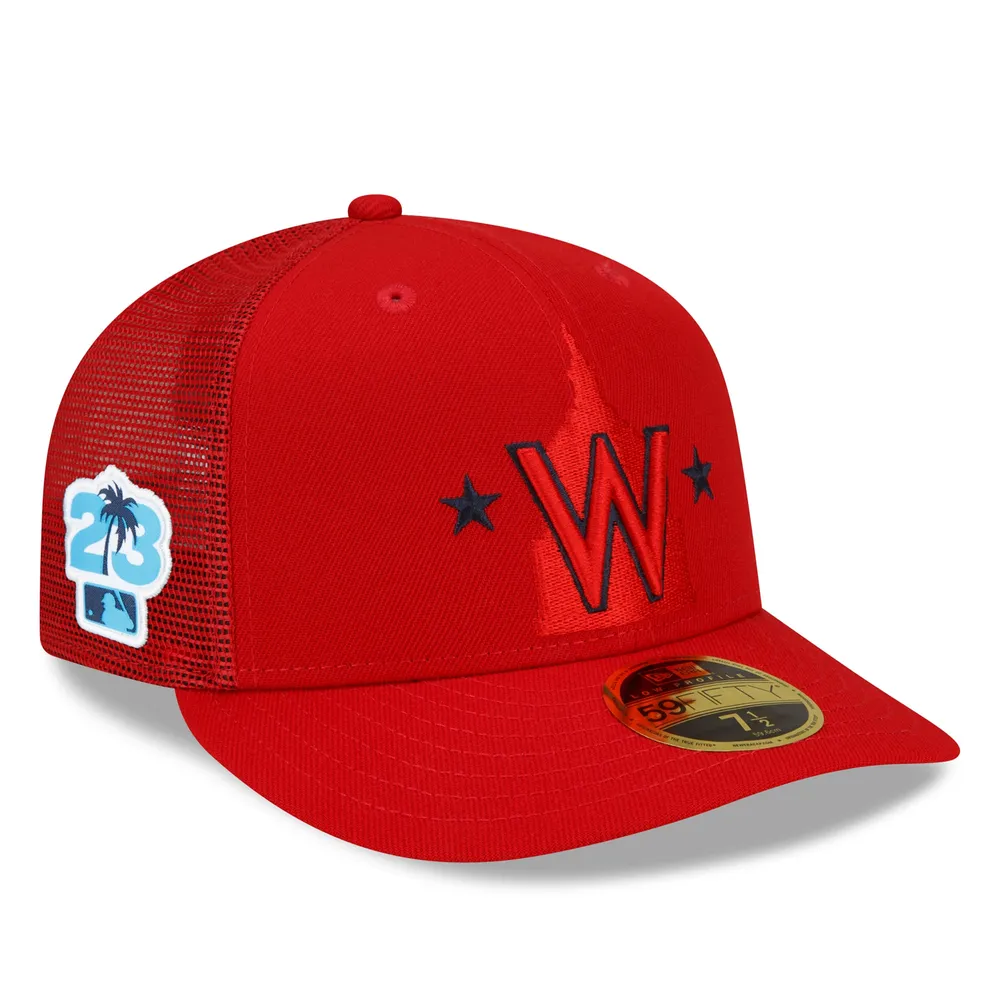 Lids Washington Nationals New Era 2023 Spring Training Low Profile 59FIFTY  Fitted Hat - Red