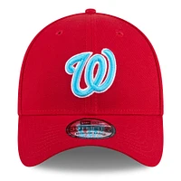 Men's New Era Red Washington Nationals 2024 Father's Day 39THIRTY Flex Hat