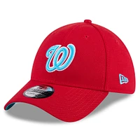 Men's New Era Red Washington Nationals 2024 Father's Day 39THIRTY Flex Hat