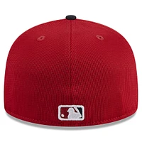 Casquette ajustée 59FIFTY pour hommes des Nationals de Washington 2024 New Era rouge