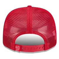 Casquette de camionneur extensible à boutons-pression 9SEVENTY de l'équipe d'entraînement de printemps 2025 des Nationals de Washington New Era pour homme