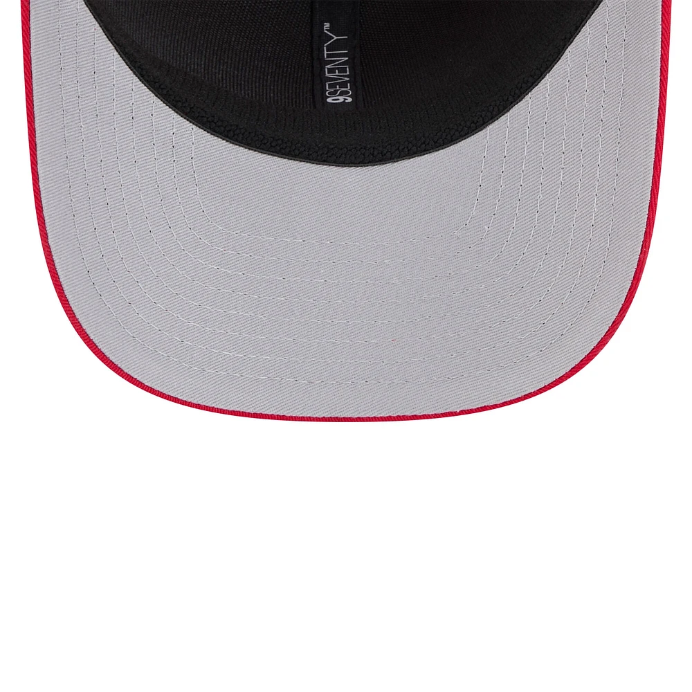Casquette de camionneur extensible à boutons-pression 9SEVENTY de l'équipe d'entraînement de printemps 2025 des Nationals de Washington New Era pour homme