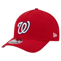 Casquette ajustable 9FORTY M-Crown rouge des Nationals de Washington New Era pour homme