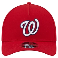 Casquette ajustable 9FORTY M-Crown rouge des Nationals de Washington New Era pour homme